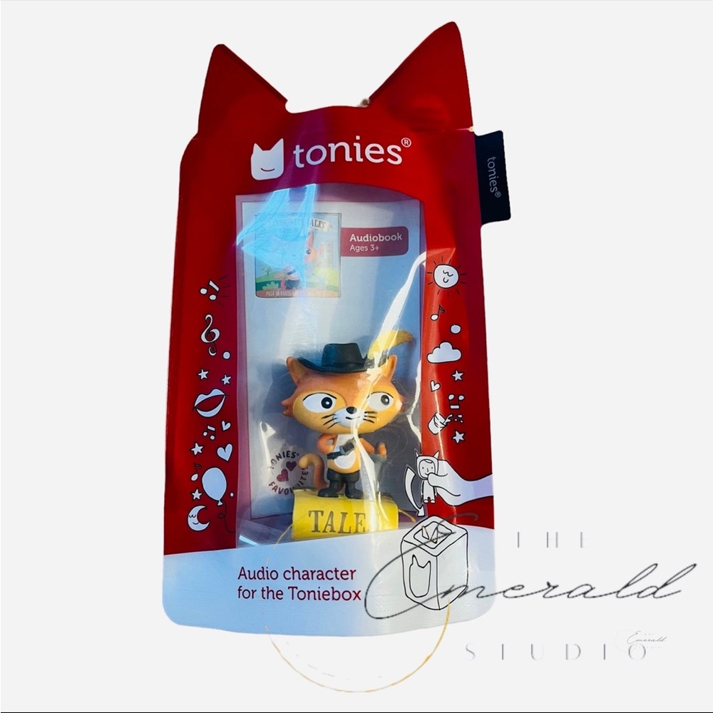 Tonies Retired UK Favourite Tales Puss in Boots Tonie for Toniebox